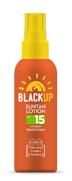 Млеко за сончање BLACK UP, СПФ 15, 150 ml